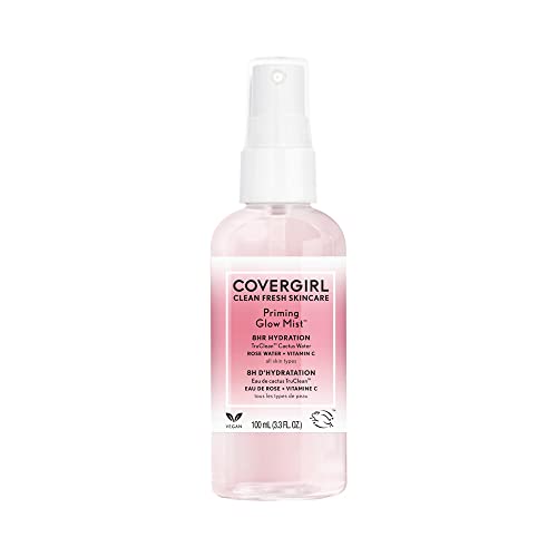 COVERGIRL Priming Glow Facial Mist with Rose Water & Vitamin C