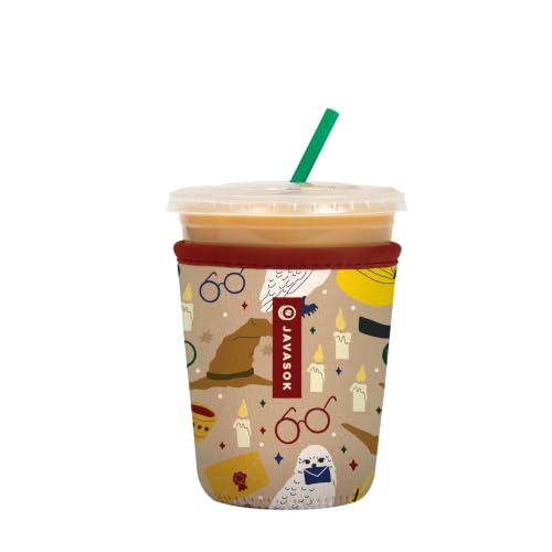 Sok It JavaSok Insulated Neoprene Cup Sleeve for Iced Coffee & Soda