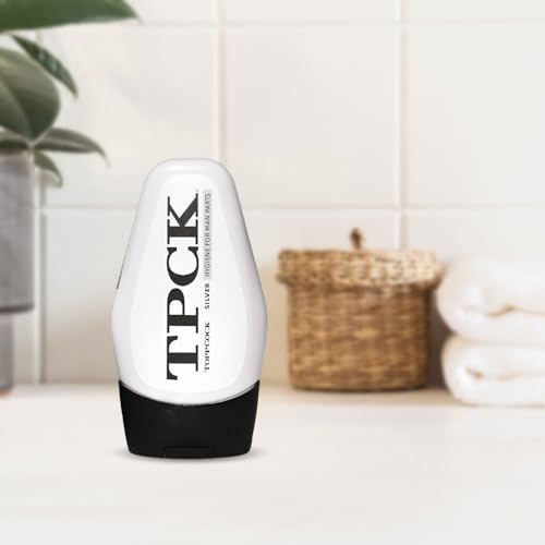 ToppCock Silver Men's Intimate Deodorant Gel - Anti-Chafing Odor Control