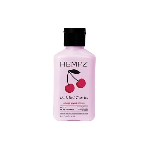 Hempz Dark Red Cherries Lotion - Ultra Hydrating 2.25 oz