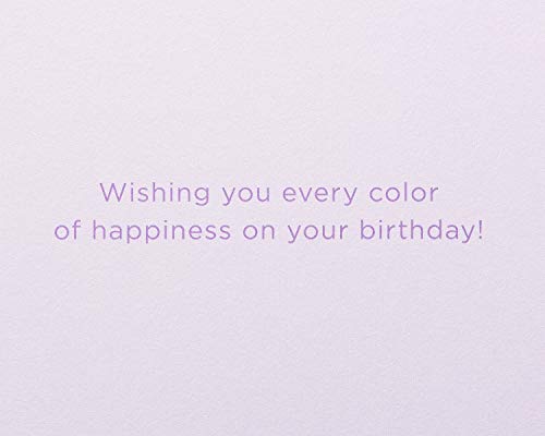 Papyrus Birthday Card by Judith Leiber - Colorful Ice Cream Design