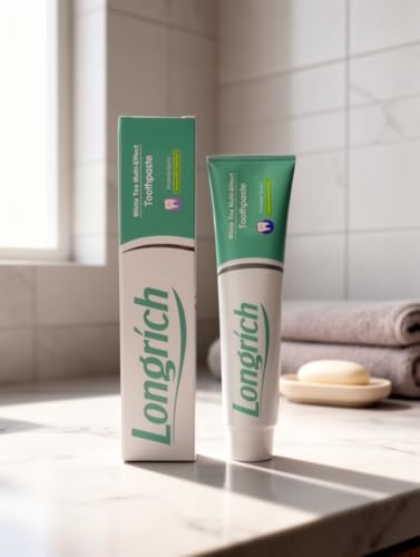 Longrich White Tea Multi-Effect Toothpaste - Fluoride Free Oral Care