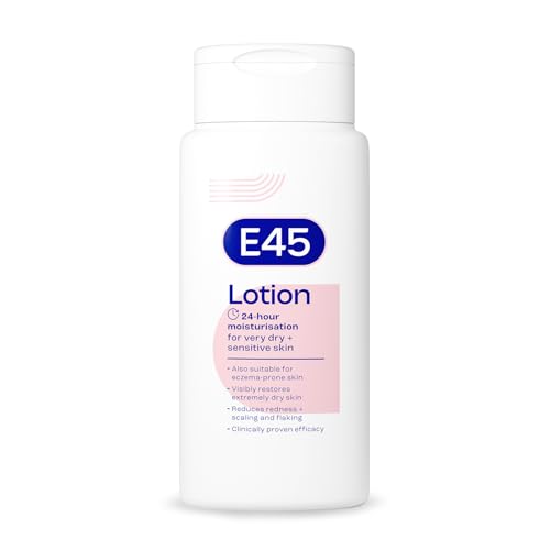 E45 Moisturising Lotion for Dry Skin, 6.8 Fl Oz - Dermatologically Tested