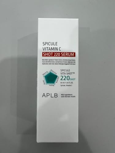 APLB Spicule Vitamin C Shot 220 Serum - Brightening & Exfoliating Skincare