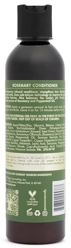 As I Am Rosemary Conditioner 8 oz with Biotin & Saw Palmetto - Pack of 1
