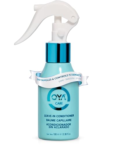 OYA Leave-In Conditioner Spray 100ml with Argan Oil & Green Tea - Hydrating & Frizz Control
