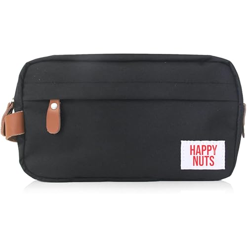 Happy Nuts Men's Toiletry Bag - Waterproof Canvas Organizer