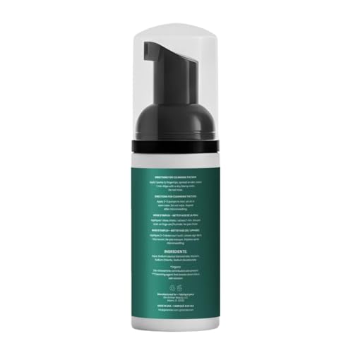Gin Amber Beauty Mini Foaming Face Wash - Gentle Natural Facial Cleanser 50ml
