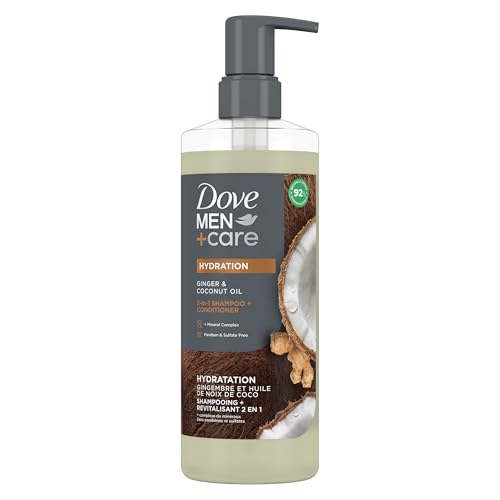 Dove Men+Care 2-in-1 Shampoo & Conditioner for Hydrated Hair - 17.5oz
