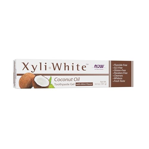 XyliWhite Toothpaste Gel with Coconut Oil - Fluoride-Free, 6.4 oz