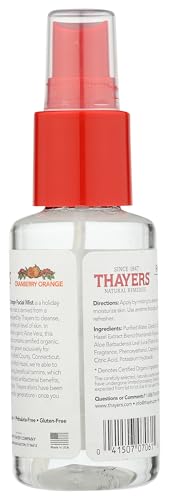 THAYERS Cranberry Orange Facial Mist Toner with Aloe Vera - 3 oz.
