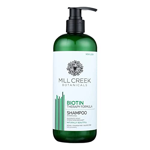 Mill Creek Biotin Shampoo 14 fl oz - Strengthens Hair & Scalp