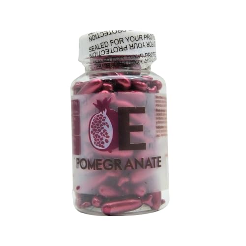 Pomegranate Skin Oil Capsules - Anti-Aging, 90 Count