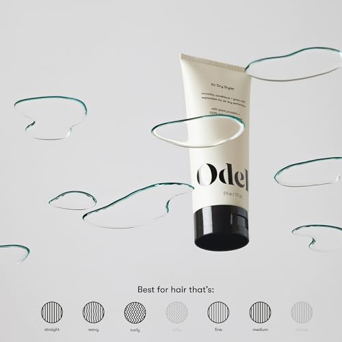 Odele Air Dry Styler Gel | No-Heat Frizz Control for All Hair Types, 6 oz