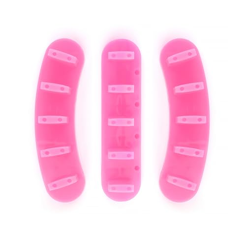 3Pcs Nail Practice Display Stand with 10Pcs False Nail Tips - Nail Art Tools