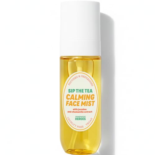 Cooling Facial Mist with Hyaluronic Acid & Chamomile - Vegan Hydrating Spray