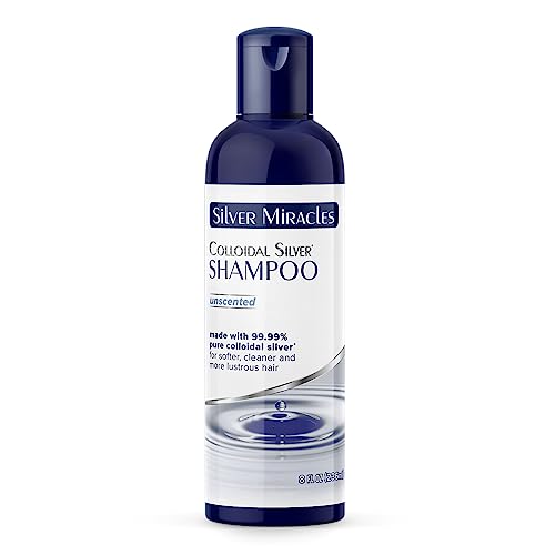 Colloidal Silver Shampoo Unscented - 8 Fl Oz | Silver Miracles