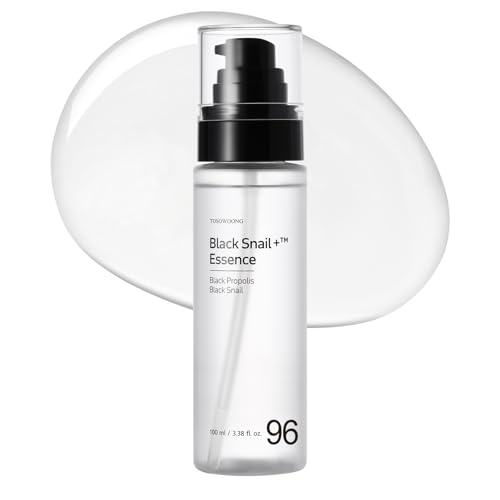 TOSOWOONG Black Snail Essence 96% - Anti-Aging & Hydrating Serum 3.38 fl oz