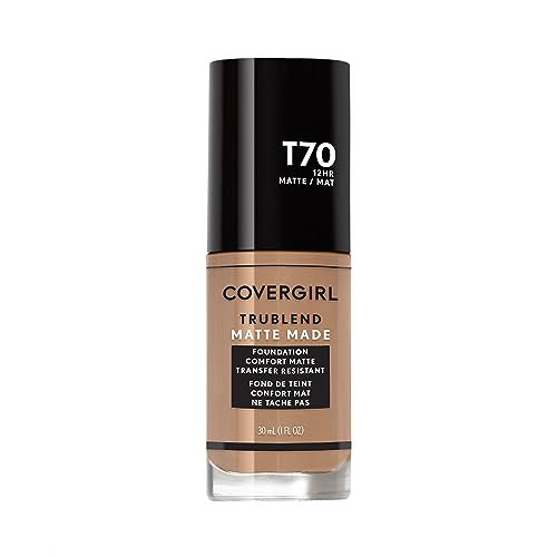 COVERGIRL TruBlend Matte Made Foundation, Caramel - 1 Fl Oz
