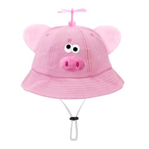 Pig Propeller Hat for Adults | Fun Summer Bucket Hat Costume