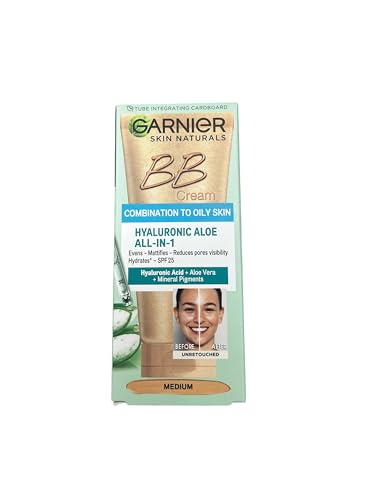 Garnier BB Cream for Combination to Oily Skin - Medium, 50ml