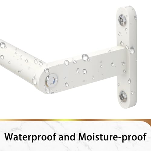 16-Inch Wall-Mounted Towel Bar - Heavy Duty Stainless Steel Rack