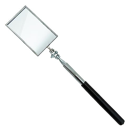 Ullman K-2 Rectangular Telescoping Inspection Mirror, 3.5 x 2.125 Inch