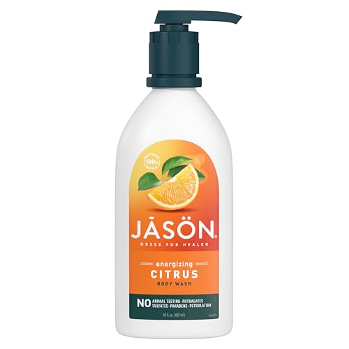 JASON Citrus Energizing Body Wash with Vitamin E, 30 oz