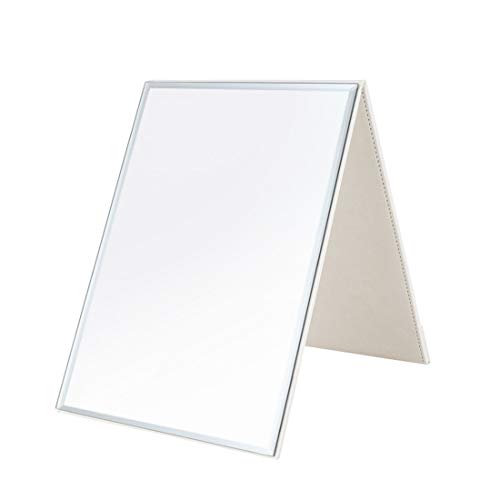 Zcooooool Portable HD Makeup Mirror - Adjustable Stand, Foldable Design