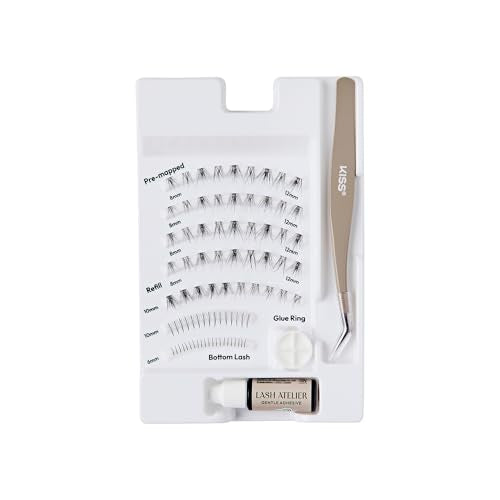 KISS Natural Lash Extension Kit - Pre-Mapped False Eyelashes