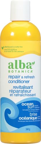 Alba Botanica Ocean Surf Repair & Refresh Conditioner 12 Oz - Hydrating Hair Care