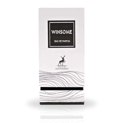 Maison Alhambra Winsome Unisex Eau de Parfum, Spicy Floral Gourmand, 90ml