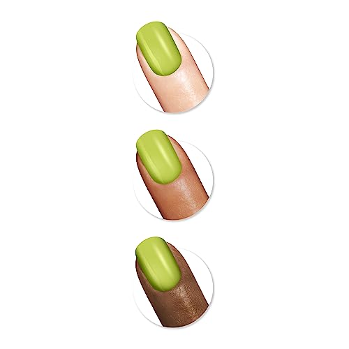 Sally Hansen Miracle Gel Neon Green Nail Polish 52 Electri-Lime, 0.5 Fl Oz