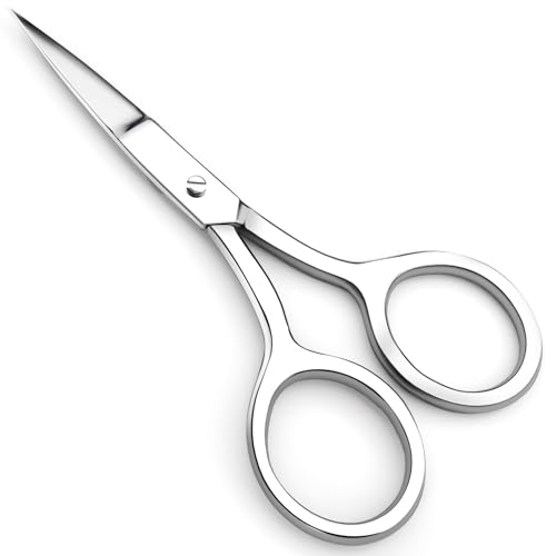 Utopia Care Stainless Steel Eyebrow Scissors for Men & Women