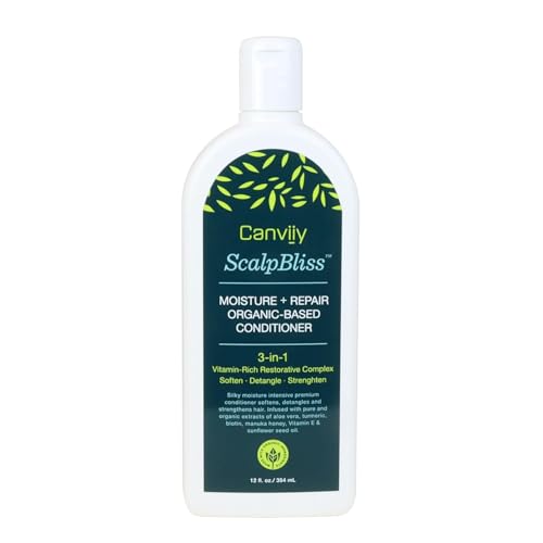 Canviiy ScalpBliss Organic Moisturizing & Repair Conditioner 12oz