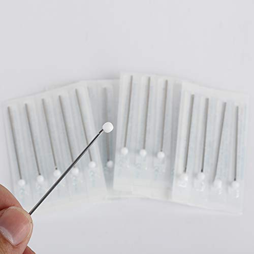 16G Body Piercing Needles 5-Pack for Ears Nose Lip Navel & Nipple Piercings