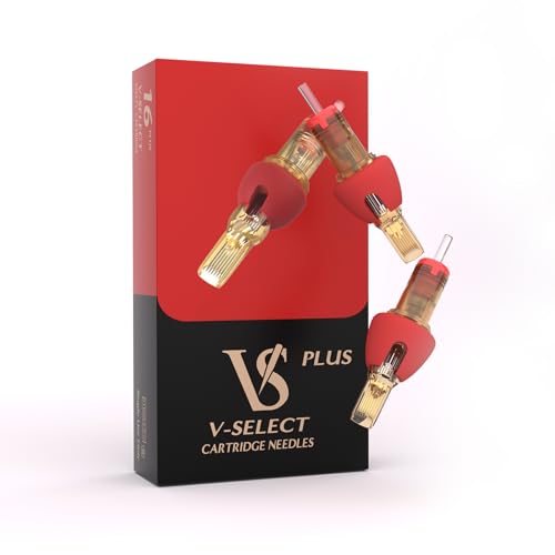 EZ V-Select Plus Tattoo Cartridge Needles 1025M1C - 16 Pack Curved Magnum