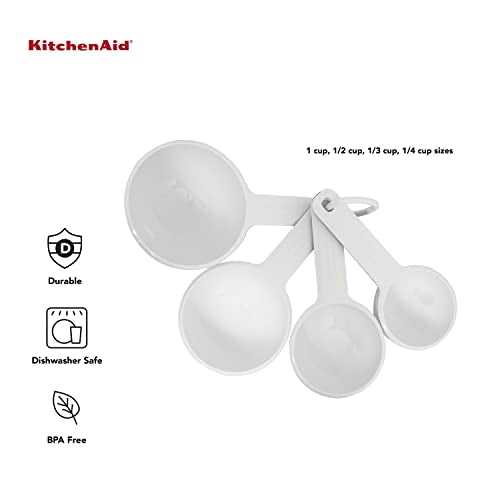 KitchenAid Measuring Cups Set of 4 - Accurate & Easy to Use