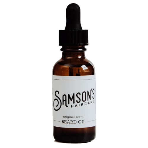 Samson's Beard Oil - Moisturizing & Soothing for Dry Skin, 1 oz