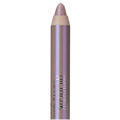Girlactik 3-in-1 Lip Sparkle Balm Pencil - Periwinkle Violet Sparkle