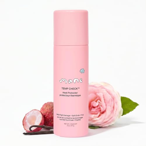 Mane Heat Protection Spray - Anti Frizz, 2 Count Pack - All Hair Types
