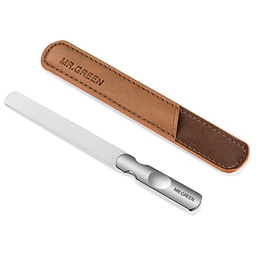 MR.GREEN Dual-Sided Glass Nail File for Smooth Results
