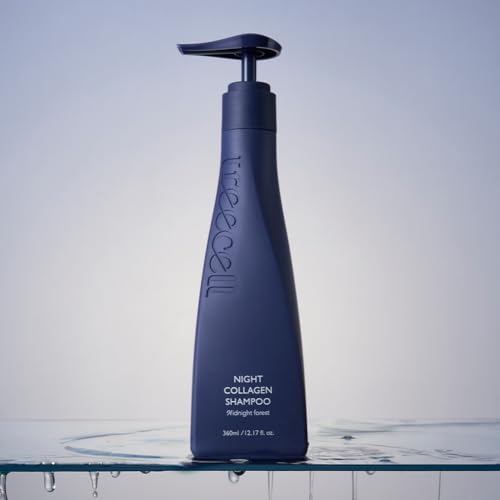 TREECELL Night Collagen Shampoo - 17.58 Fl Oz | Deep Hydration & Cleansing
