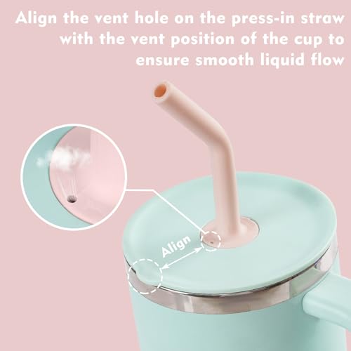 Jetstop HydroFlask Replacement Straws & Silicone Tips (6pk)