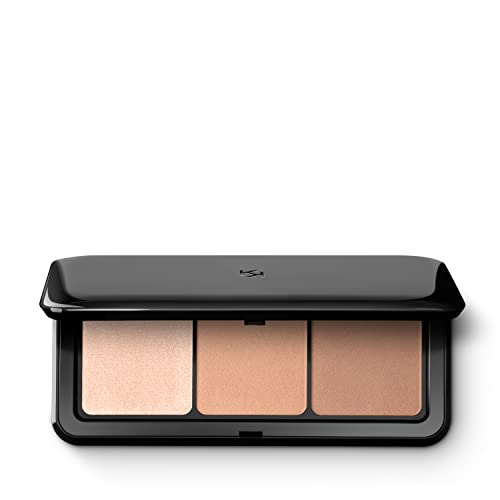 KIKO Milano Contour Obsession Palette 02 Medium - Face Palette with 2 Contour Powders & 1 Highlighter