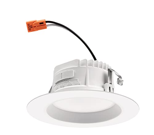 Juno 4-Inch LED Recessed Lighting Trim Kit - 5-in-1 Switchable Color