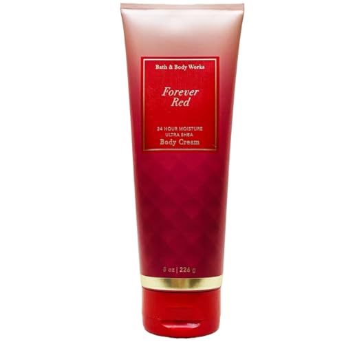 Bath & Body Works Forever Red Ultra Shea Body Cream 8oz - Long Lasting Moisturizer