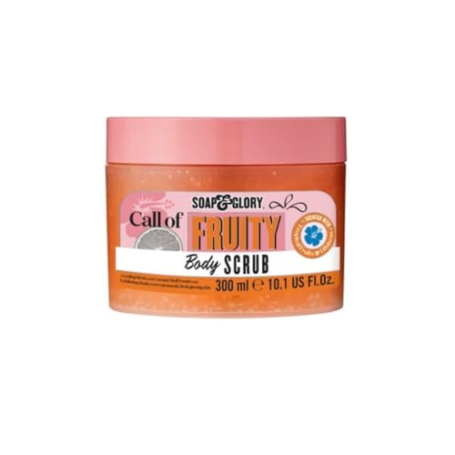Soap & Glory Tropical Fruit Exfoliating Body Scrub with Coconut Shell & Jojoba Beads - 300ml