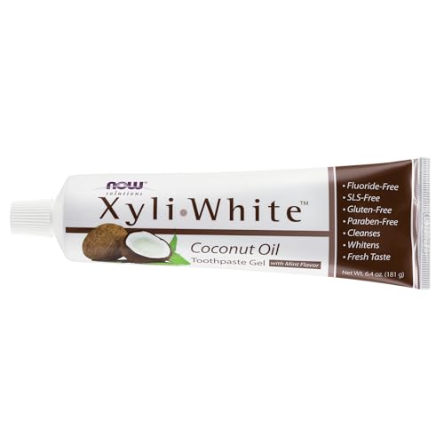 Xyliwhite Fluoride-Free Toothpaste Gel with Coconut Oil, 6.4 oz