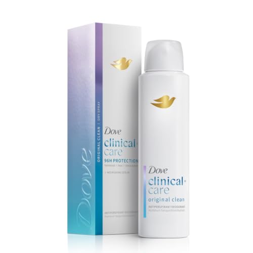 Dove Clinical + Care Original Clean Antiperspirant Spray 3.8 oz - 96H Odor Protection